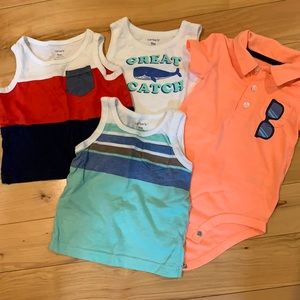CARTER’S 9 month shirts